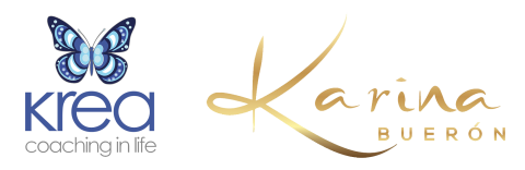 Logo Karina Buerón y Krea coaching in life